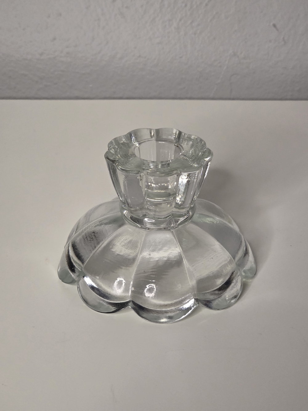 Glass Candle Holder